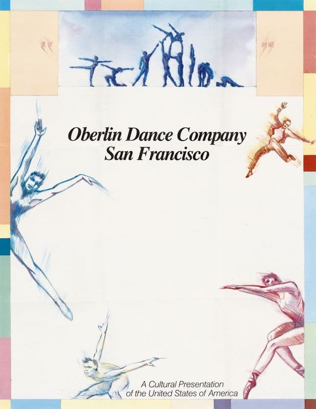 Oberlin Dance Company San Francisco as a canvas print