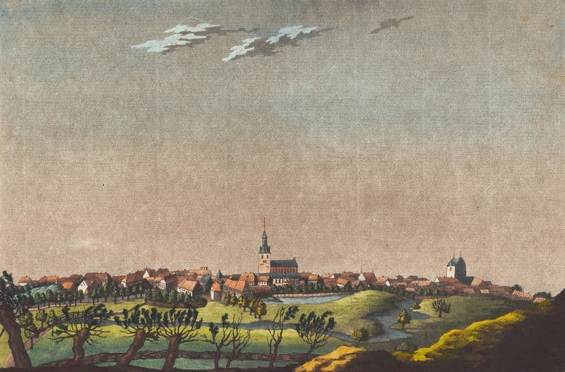 Odense (1763 – 1843) as a canvas print