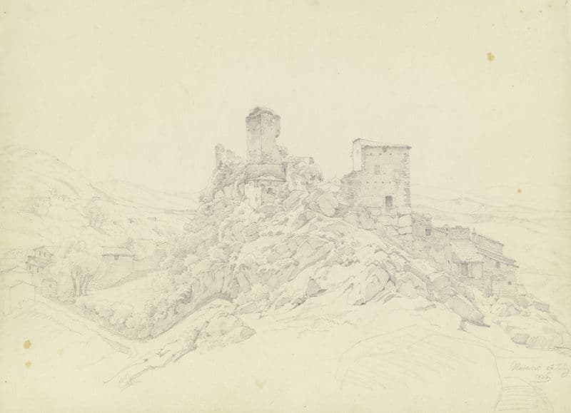 Olevano as a canvas print
