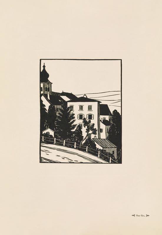 On the Nonnberg as a canvas print