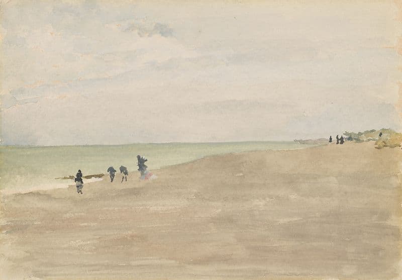 Opal Beach (1882-1884) as a canvas print