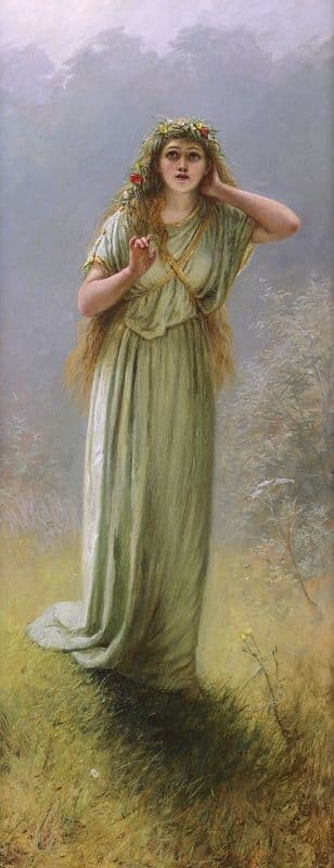 Ophelia as a canvas print