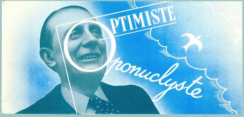 Optimiste Oponuclyste (1910-1950) as a canvas print