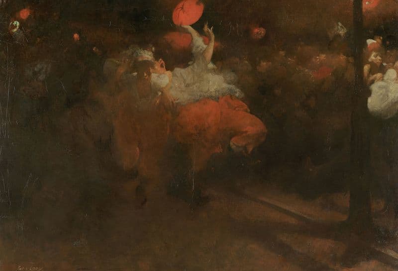 Orange Festival (1890 - 1892) as a canvas print