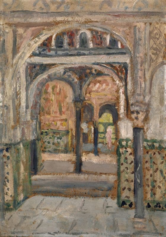 Orientalische Halle as a canvas print