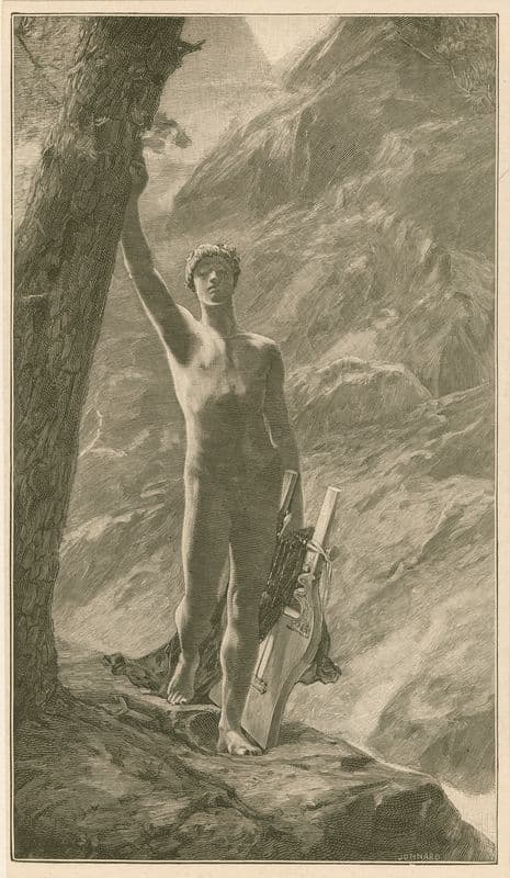 Orpheus as a canvas print