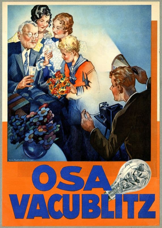 Osa Vacublitz (1910-1950) as a canvas print