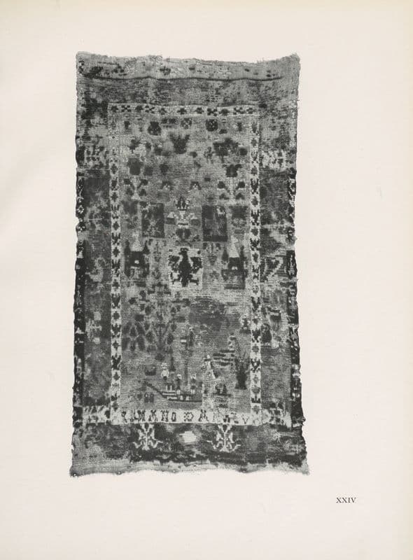Ostpreussische Bauernteppiche Pl.22 as a canvas print