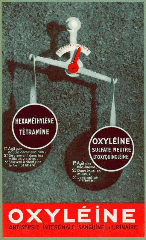 Oxyléine (1910-1950) as a canvas print