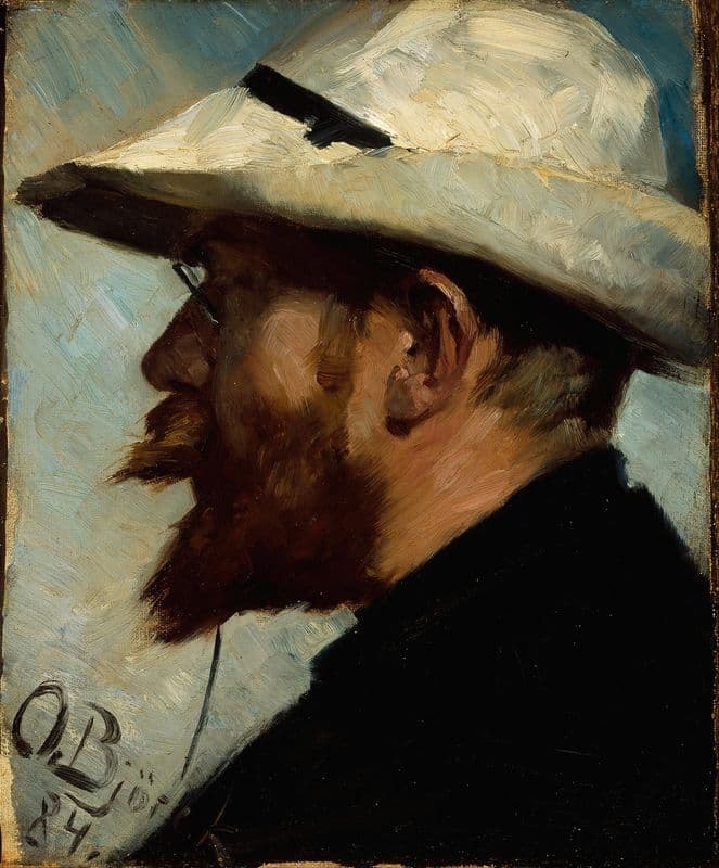 P.S. Krøyer as a canvas print