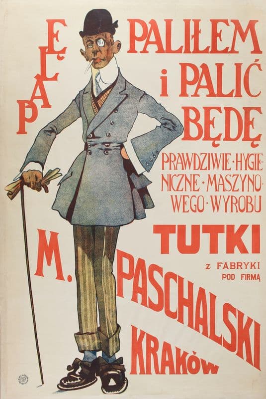 Palę, paliłem i palić będę. as a canvas print