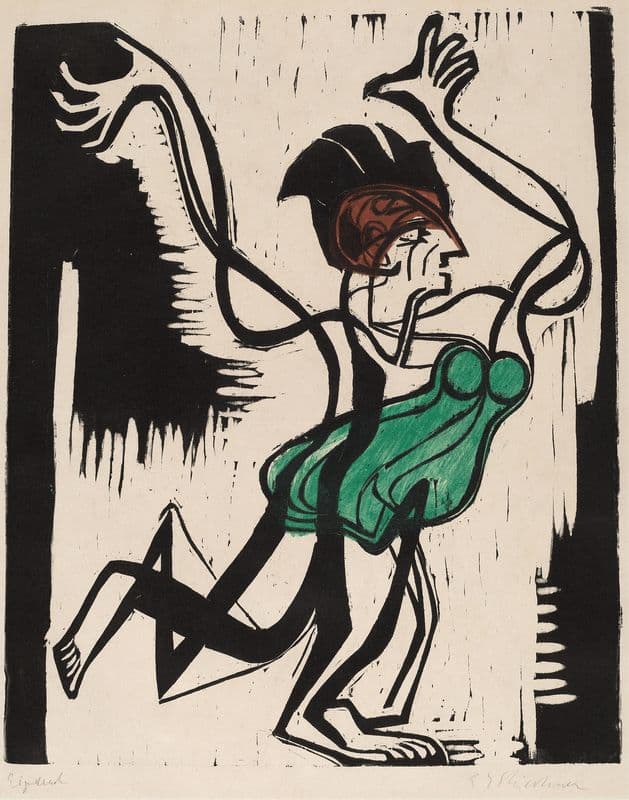 Palucca as a canvas print