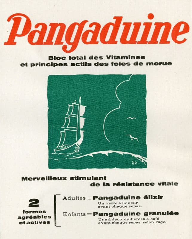 Pangaduine (1910-1950) as a canvas print