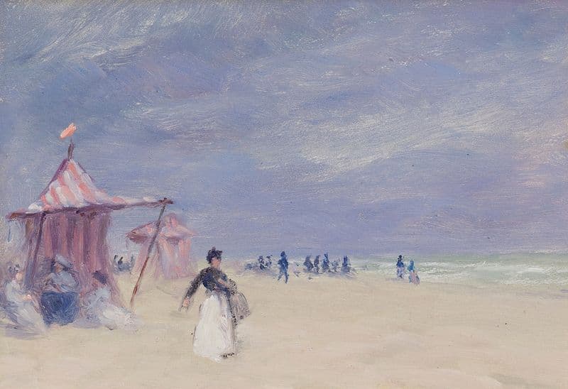 Paris Plage (Etaples) as a canvas print
