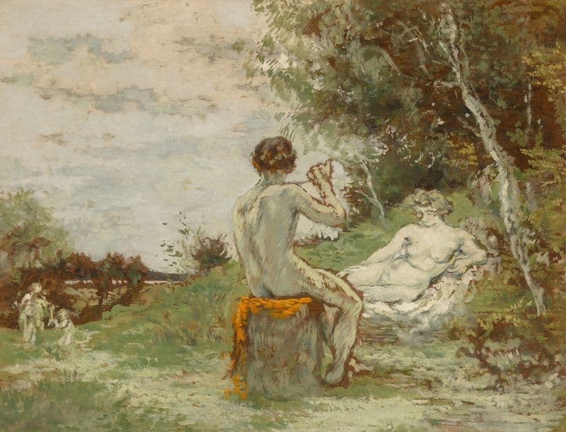 Pastorale as a canvas print