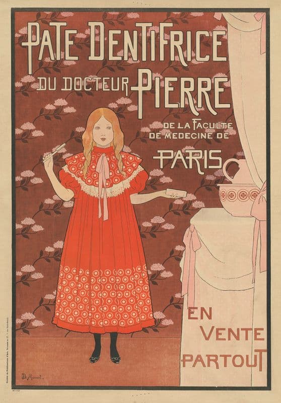 Pate Dentifrice du Docteur Pierre as a canvas print