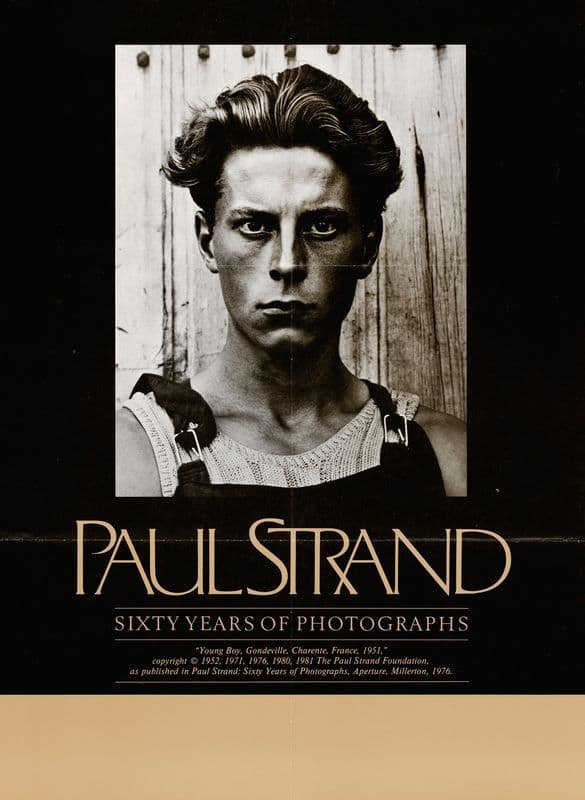 Paul Strand: Sixty Years of Photographs as a canvas print