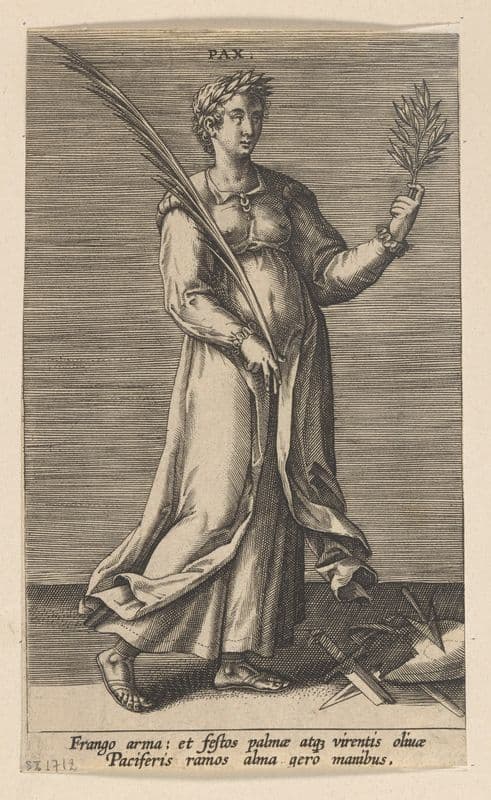 Pax (1585-1590) as a canvas print