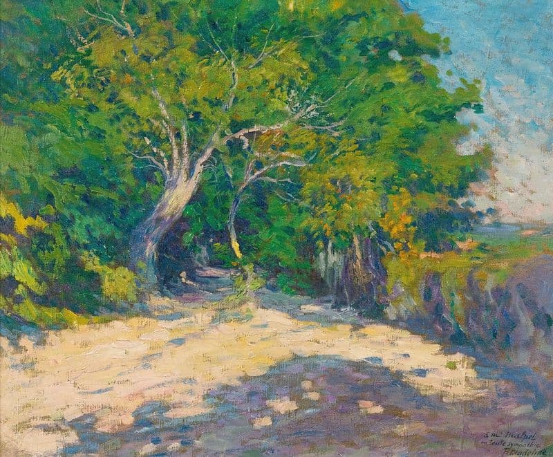 Paysage as a canvas print