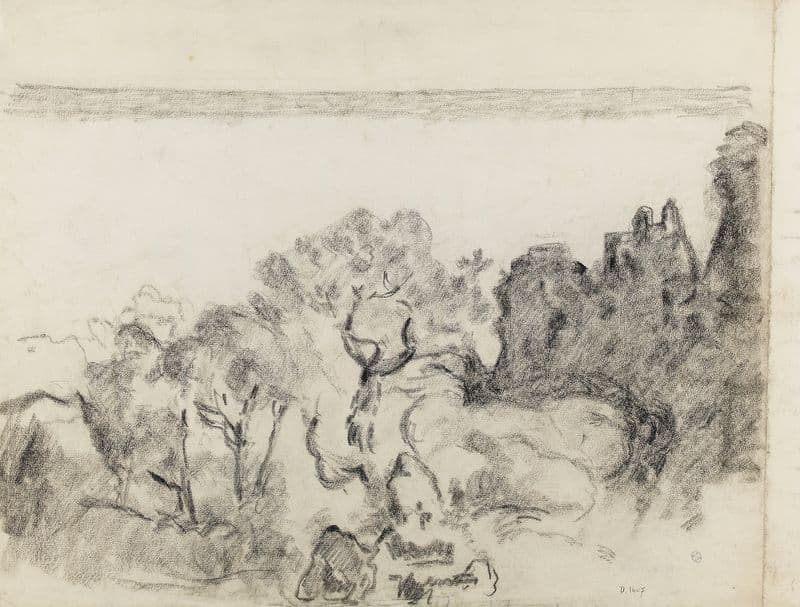 Paysage 2 as a canvas print
