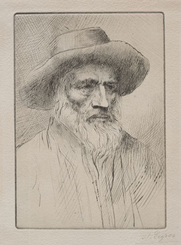 Paysan des Vosges (c. 1857–1911) as a canvas print