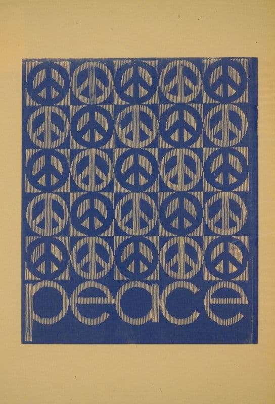 Peace as a canvas print