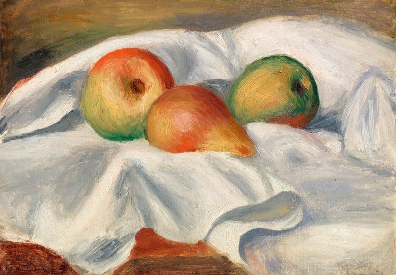 Pears (Poires) (c. 1890) as a canvas print