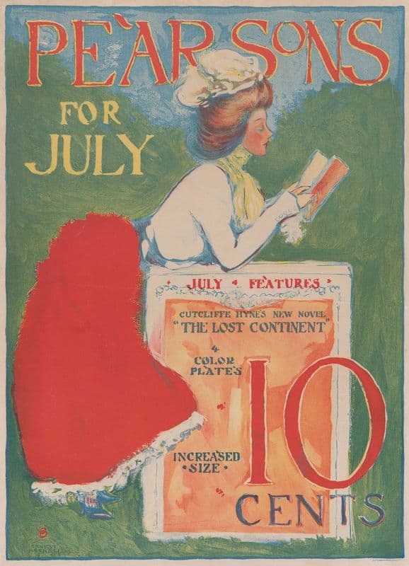 Pearsons for July as a canvas print
