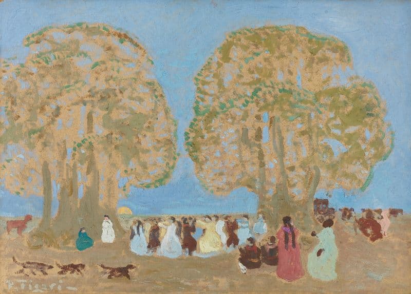 Pericón as a canvas print