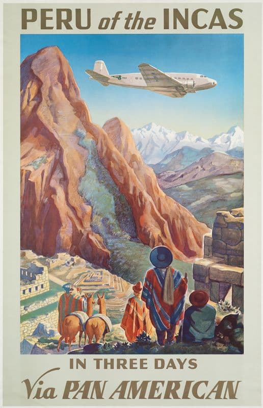Peru of the Incas as a canvas print