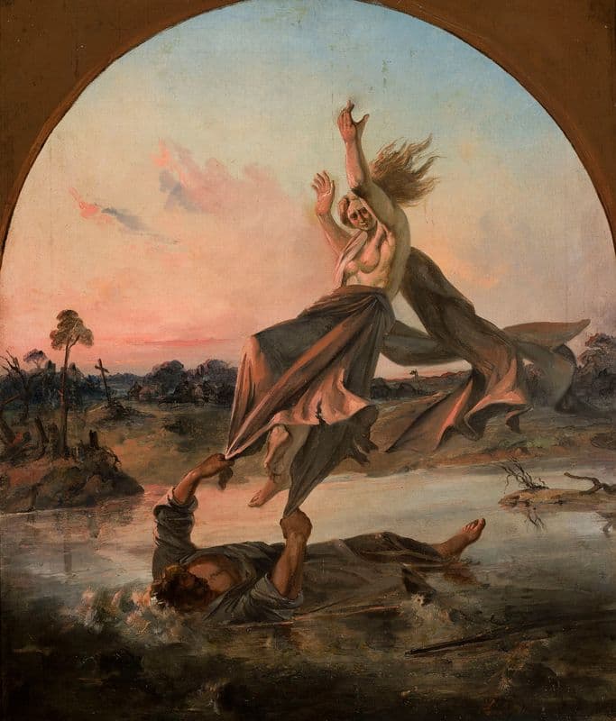 Pestilent air as a canvas print