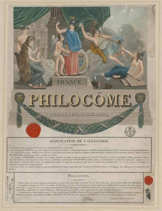 Philocôme. Aubril seul possesseur as a canvas print