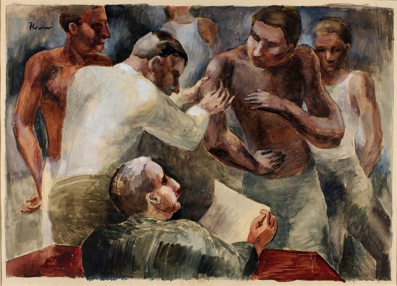 Physical Examination as a canvas print