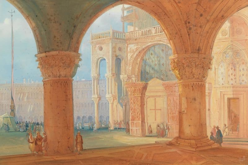 Piazza San Marco as a canvas print