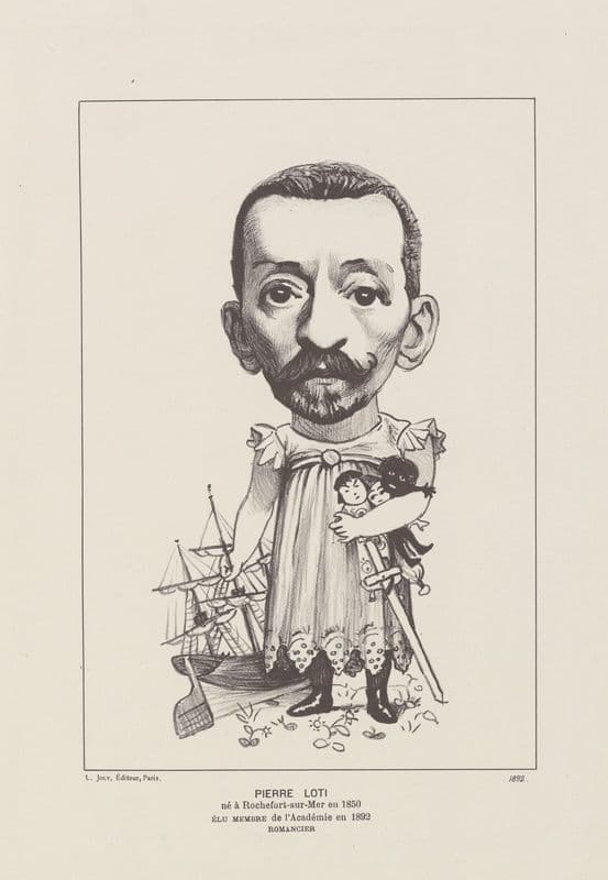 Pierre Loti as a canvas print