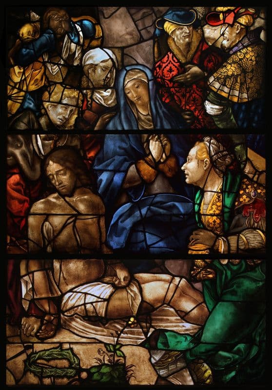 Pietà (1528-1530) as a canvas print