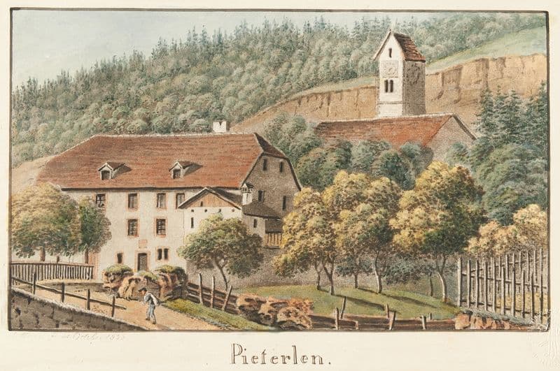 Pieterlen. as a canvas print