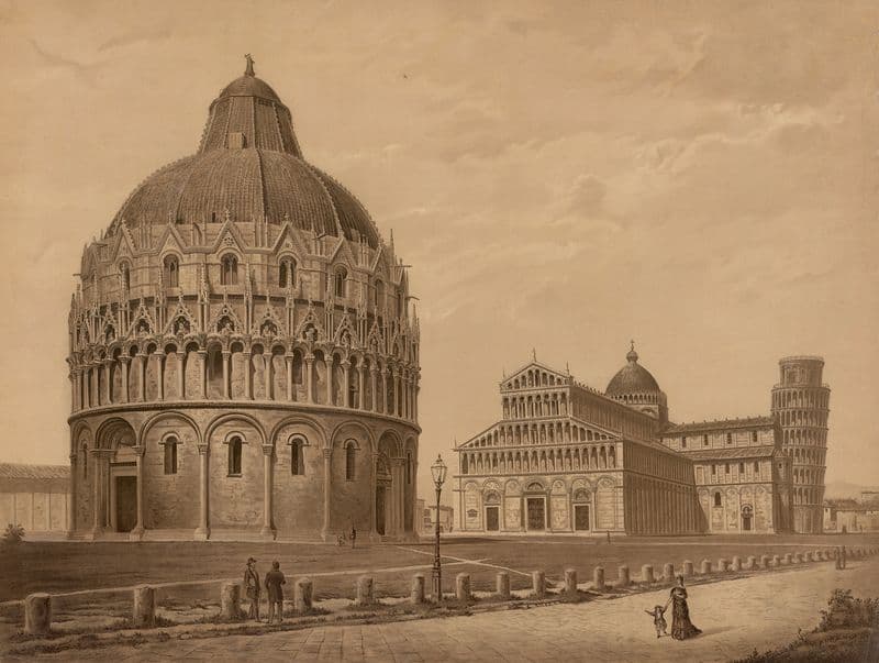 Pisa Cathedral as a canvas print