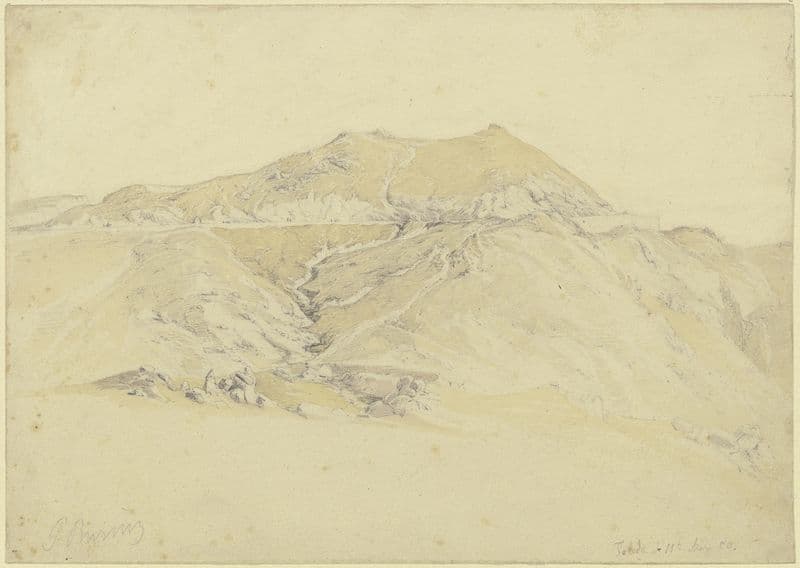 Plateau near Toledo as a canvas print