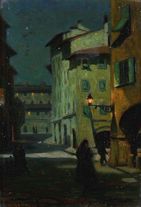Plenilunio as a canvas print