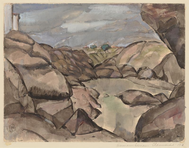 Ploumanac’h as a canvas print
