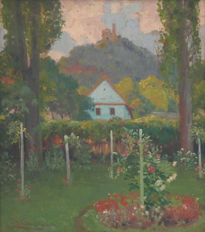 Pod Slaneckým hradom as a canvas print