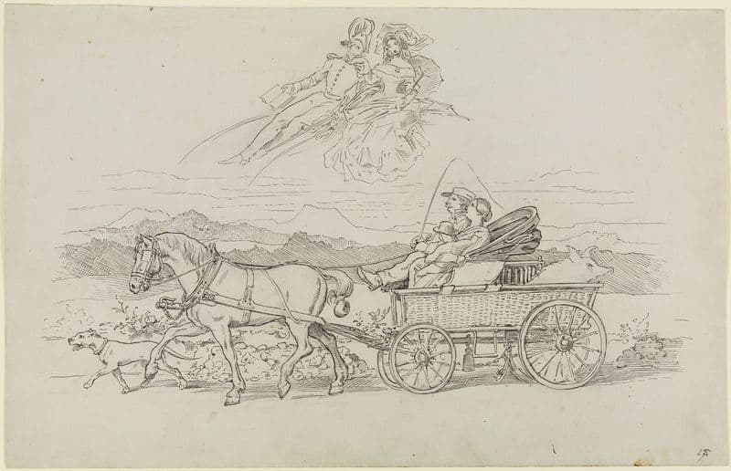 Poesie und Prosa (1847-1850) as a canvas print