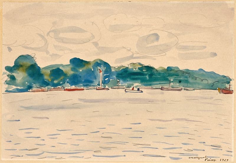 Poissy as a canvas print