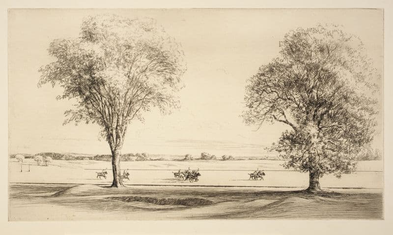Polo (ca. 1927) as a canvas print