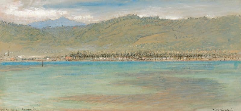 Port Antonio, Jamaica as a canvas print