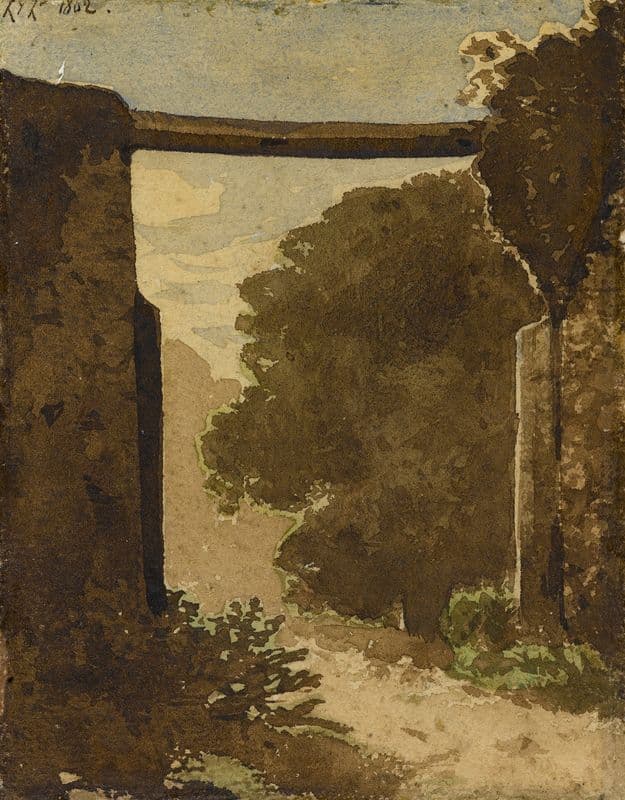 Porte as a canvas print