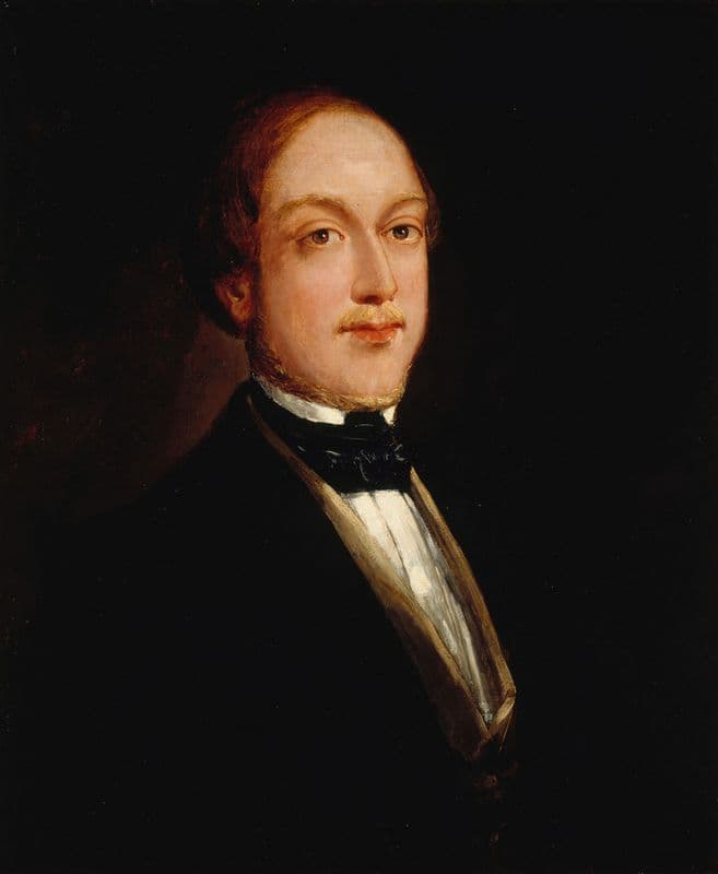 Portrait d’Henri de Bourbon, duc de Bordeaux, comte de Chambord (1820-1883) as a canvas print
