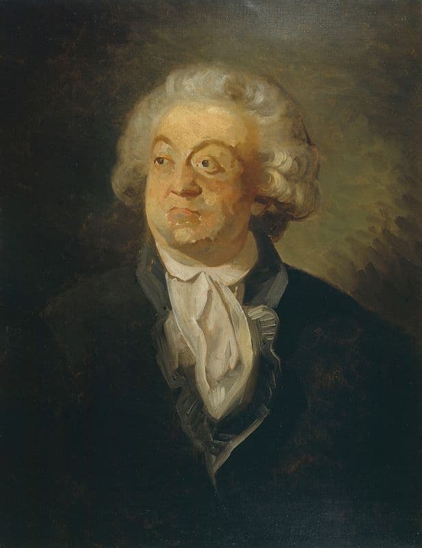 Portrait d’Honoré Gabriel Riqueti, comte de Mirabeau (1749-1791), orateur et homme politique as a canvas print