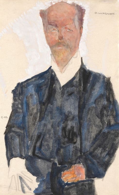 Porträt Otto Wagner as a canvas print